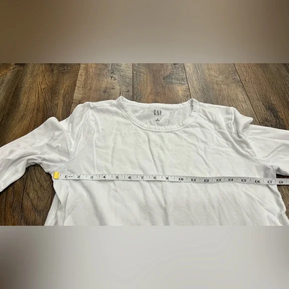 Gap Women’s Long Sleeved Peplum Short, Size Medium, White - Picture 5 of 7